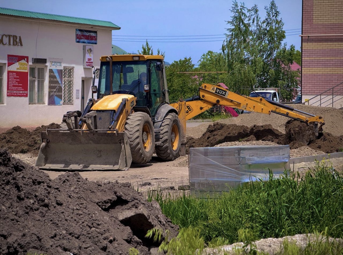 Благоустройство сквера по ул. Ленина в г. Усть-Джегута.