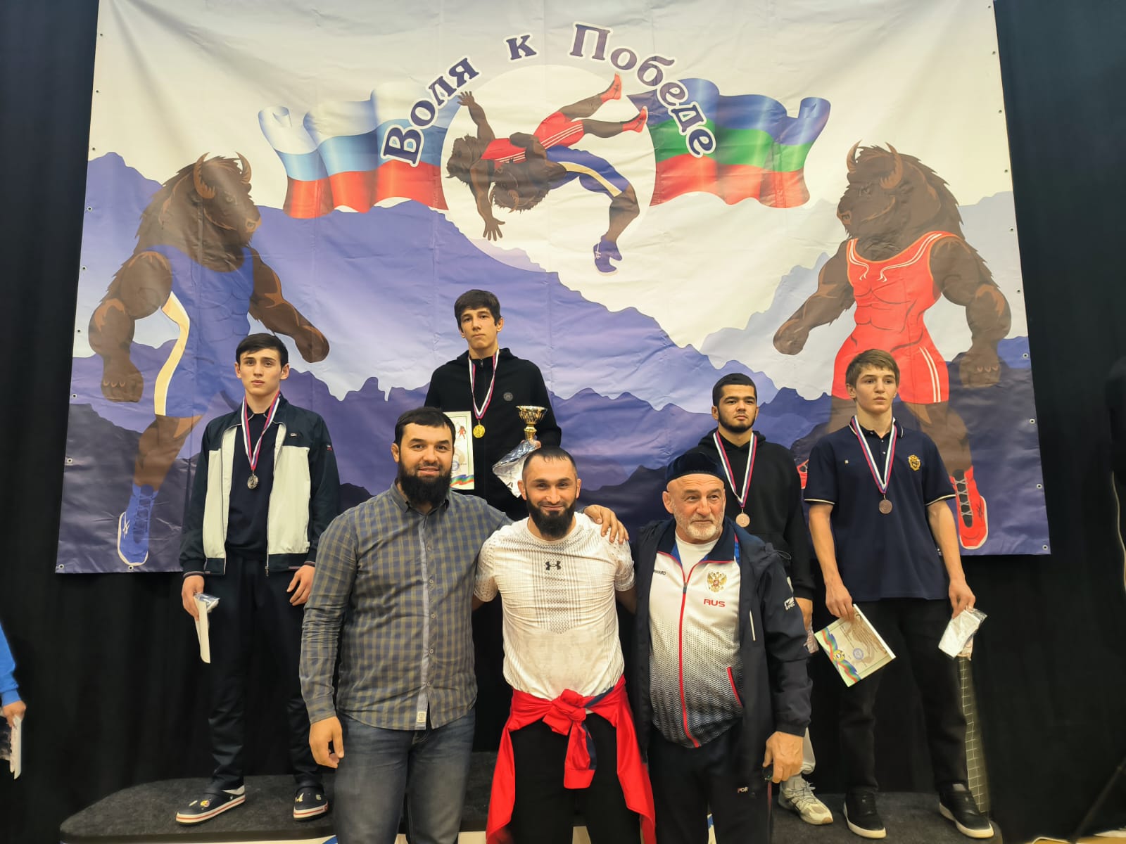 Межрегионального турнира по вольной борьбе «Воля к победе».
