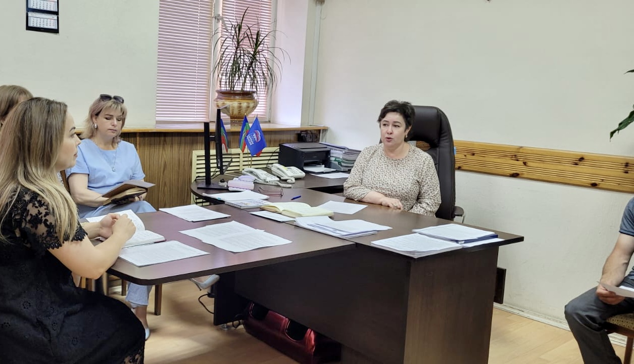  Очередное заседание Координационного совета по взаимодействию с Общероссийским общественно-государственным движением детей и молодежи «Движение первых» в Усть-Джегутинском муниципальном районе.