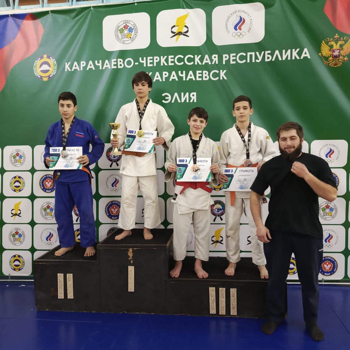 Турнир по дзюдо.